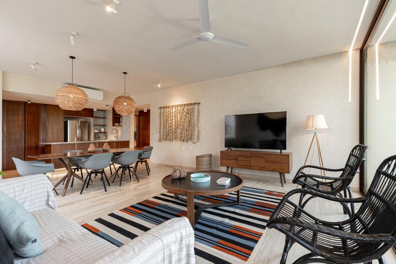 308-303 Beautiful Apartments With 3 Bedrooms Tulum Dış mekan fotoğraf